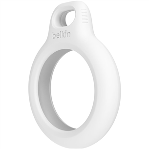 Belkin Secure Holder with Strap for AirTag, balta - Apvalks ar siksniņu