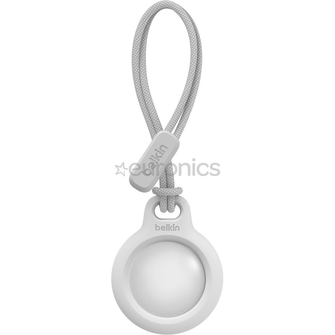 Belkin Secure Holder with Strap for AirTag, balta - Apvalks ar siksniņu
