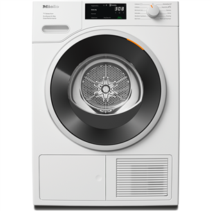 Miele, EcoSpeed & 8 kg, dziļums 64.3 cm, balta - Veļas žāvētājs TSF763WP