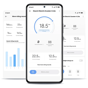 Xiaomi Electric Scooter 4 Lite, melna - Elektriskais skrejritenis