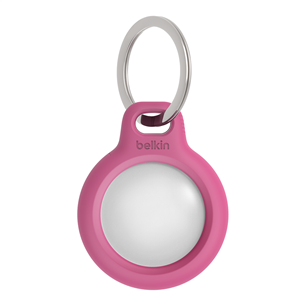 Belkin Secure Holder with Key Ring for AirTag, pink - Holder F8W973BTPNK