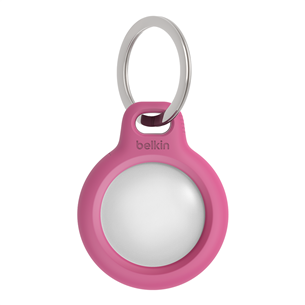 Belkin Secure Holder with Key Ring for AirTag, rozā - Atslēgu piekariņš F8W973BTPNK