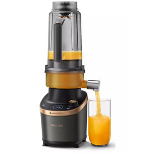 Philips Flip&Juice, 1500 W, melna - Blenderis