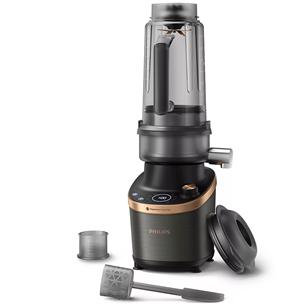 Philips Flip&Juice, 1500 W, melna - Blenderis