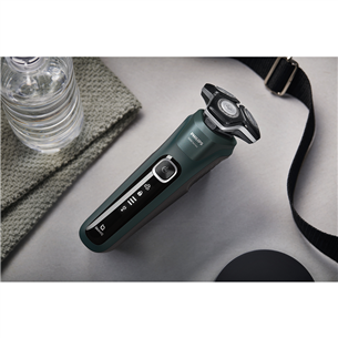 Philips Shaver Series 5000 Wet & Dry, dark green - Shaver