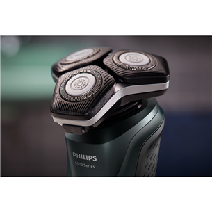 Philips Shaver Series 5000 Wet & Dry, dark green - Shaver