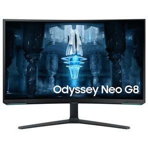 Samsung Odyssey Neo G8 G85NB, 32'', Ultra HD, 240 Hz, Mini LED, balta - Izliekts monitors