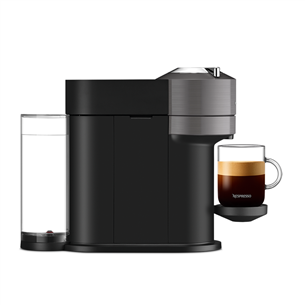 Nespresso Vertuo Next, dark grey - Capsule coffee machine