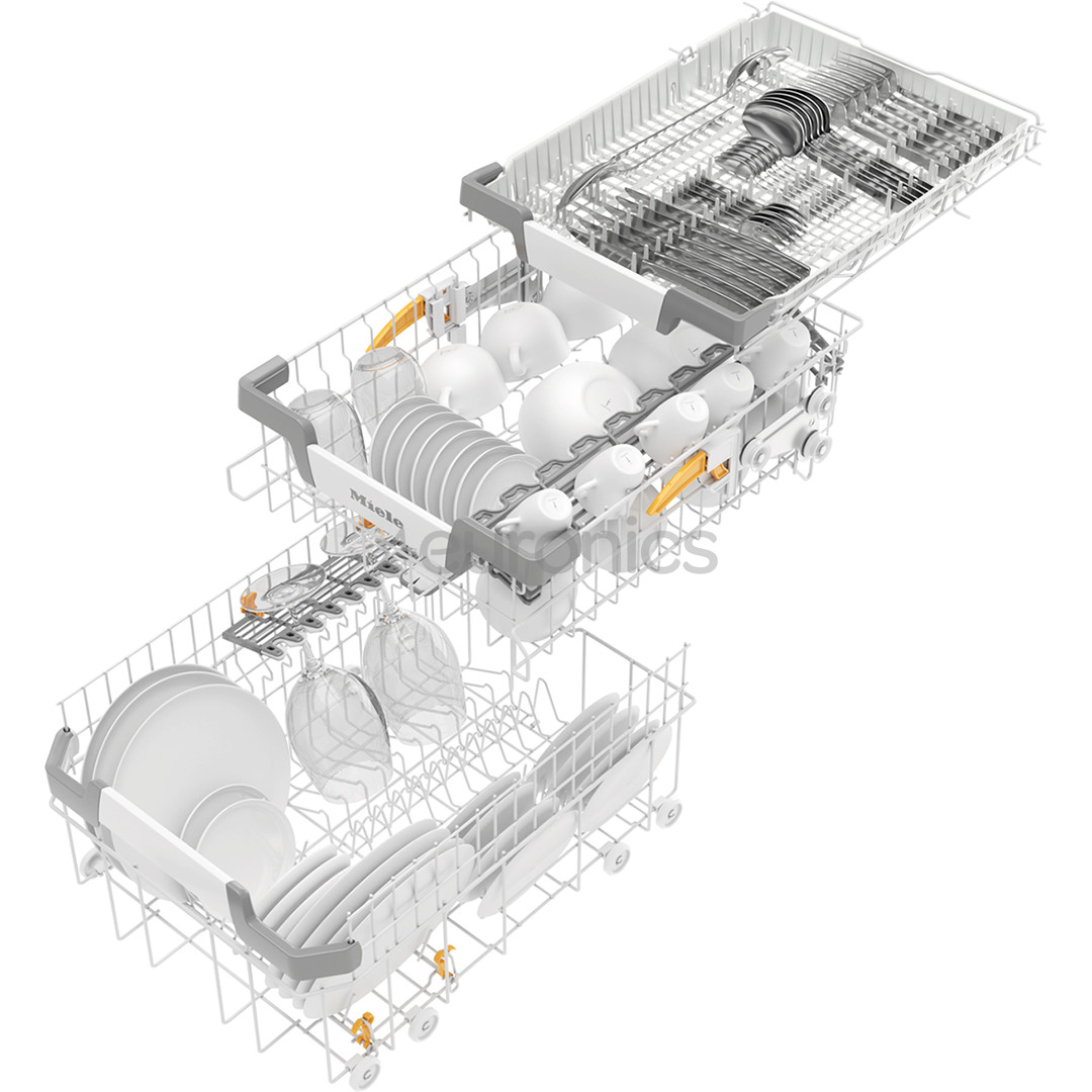 Miele, 9 place settings - Built-in dishwasher