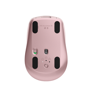 Logitech MX Anywhere 3S, silent, pink - Wireless mouse