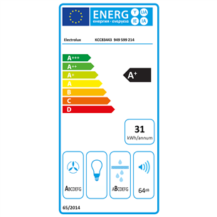 Electrolux 600 Bridge, platums 78 cm, melna - Iebūvējama indukcijas plīts virsma ar tvaika nosūcēju