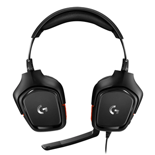 Logitech G332, melna - Austiņas ar mikrofonu