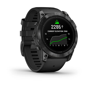 Garmin epix Pro (Gen 2), 51 mm, pelēka/melna - Viedpulkstenis