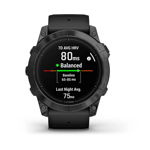 Garmin epix Pro (Gen 2), 51 mm, pelēka/melna - Viedpulkstenis