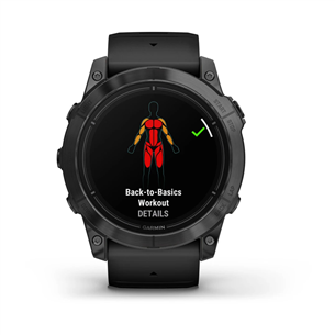 Garmin epix Pro (Gen 2), 51 mm, pelēka/melna - Viedpulkstenis