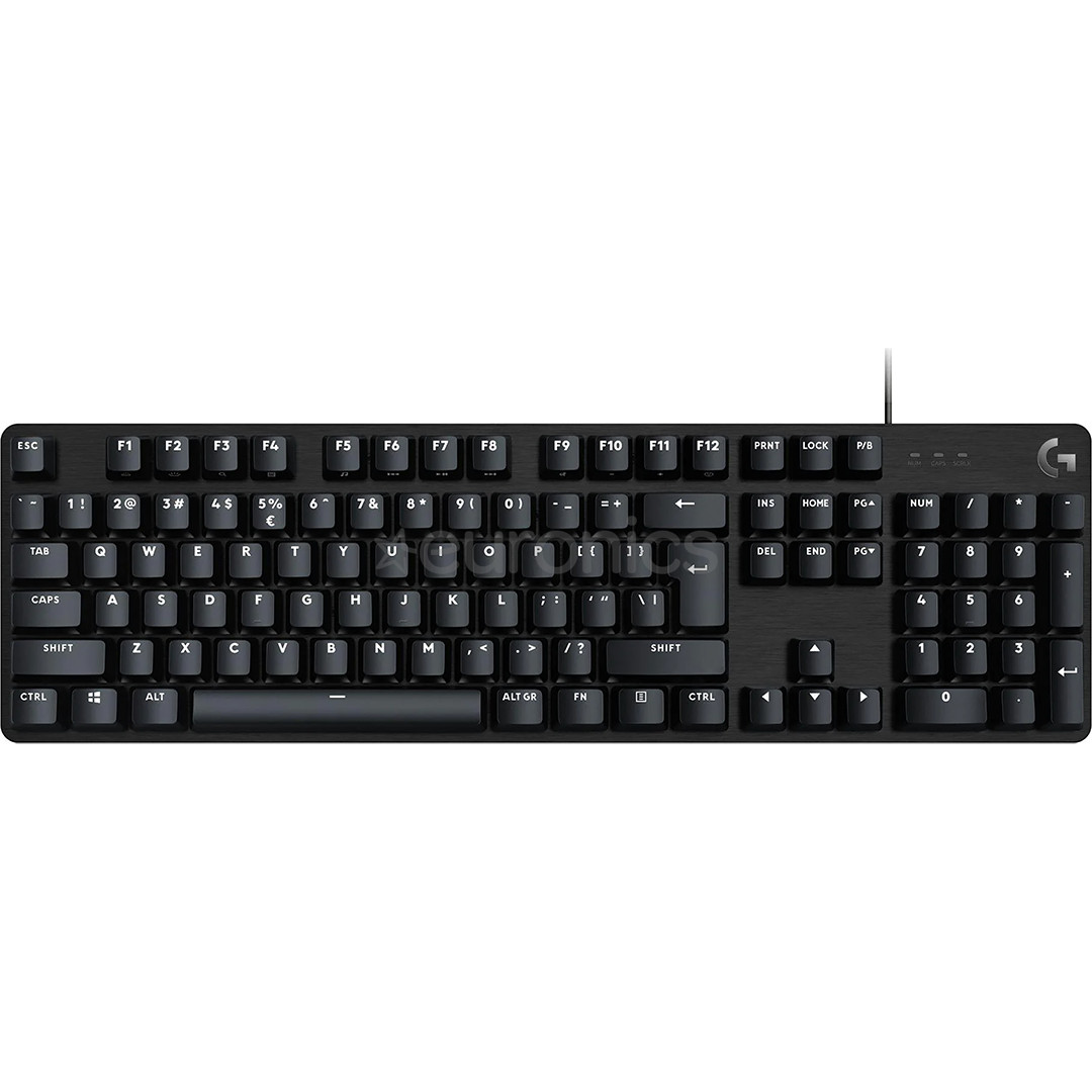 Logitech G413 SE, US, mehāniskā, melna - Klaviatūra