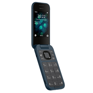 Nokia 2660 Flip, zila - Mobilais telefons 1GF011GPG1A02