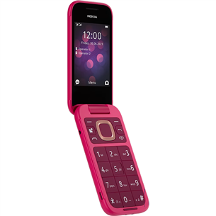 Nokia 2660 Flip, rozā - Mobilais telefons 1GF011KPC1A04