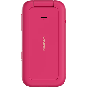 Nokia 2660 Flip, rozā - Mobilais telefons