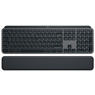 Logitech MX Keys S Plus, US, melna - Bezvadu klaviatūra