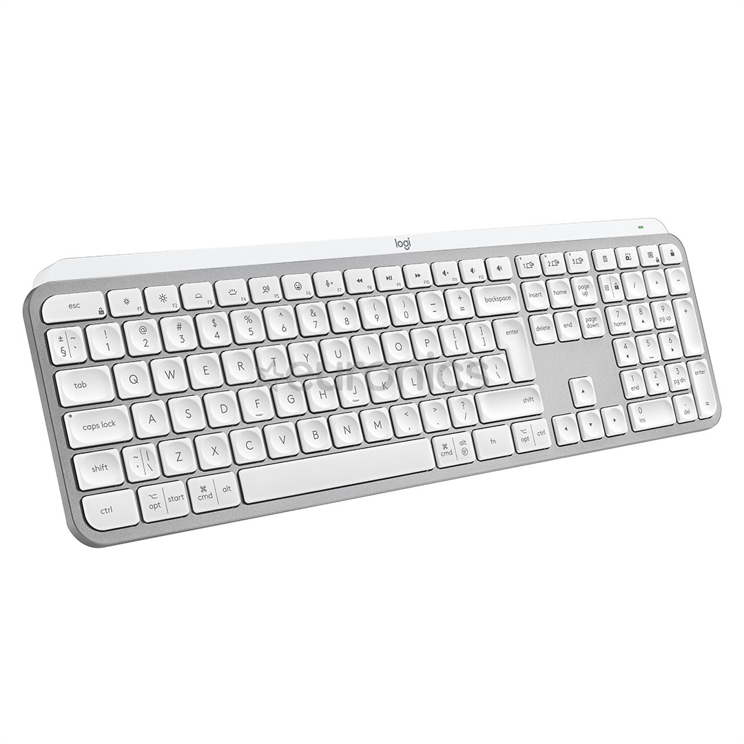 Logitech MX Keys S, US, pelēka - Bezvadu klaviatūra