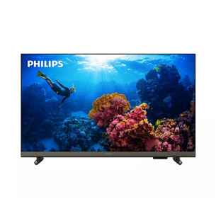 Philips PHS6808, 24", LED LCD, HD, боковые ножки, серый - Телевизор 24PHS6808/12