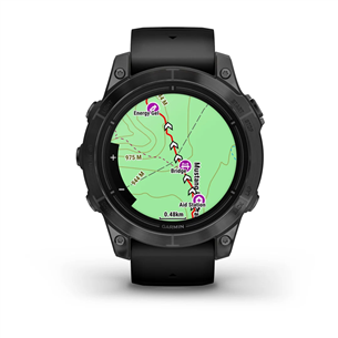 Garmin epix Pro (Gen 2), 47 mm, tumši pelēka/melna - Viedpulkstenis