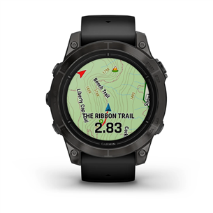 Garmin epix Pro (Gen 2), 47 mm, tumši pelēka/melna - Viedpulkstenis