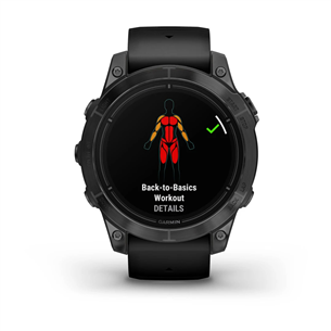 Garmin epix Pro (Gen 2), 47 mm, tumši pelēka/melna - Viedpulkstenis