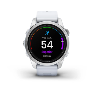 Garmin epix Pro (Gen 2), 42 mm, sudraba/balta - Viedpulkstenis