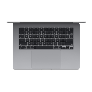 Apple MacBook Air 15" (2023), M2 8C/10C, 8 ГБ, 256 ГБ, ENG, серый космос - Ноутбук