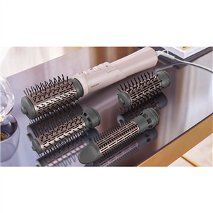 Philips Airstyler 7000 Series, 1000 W, pink - Rotating Volumebrush