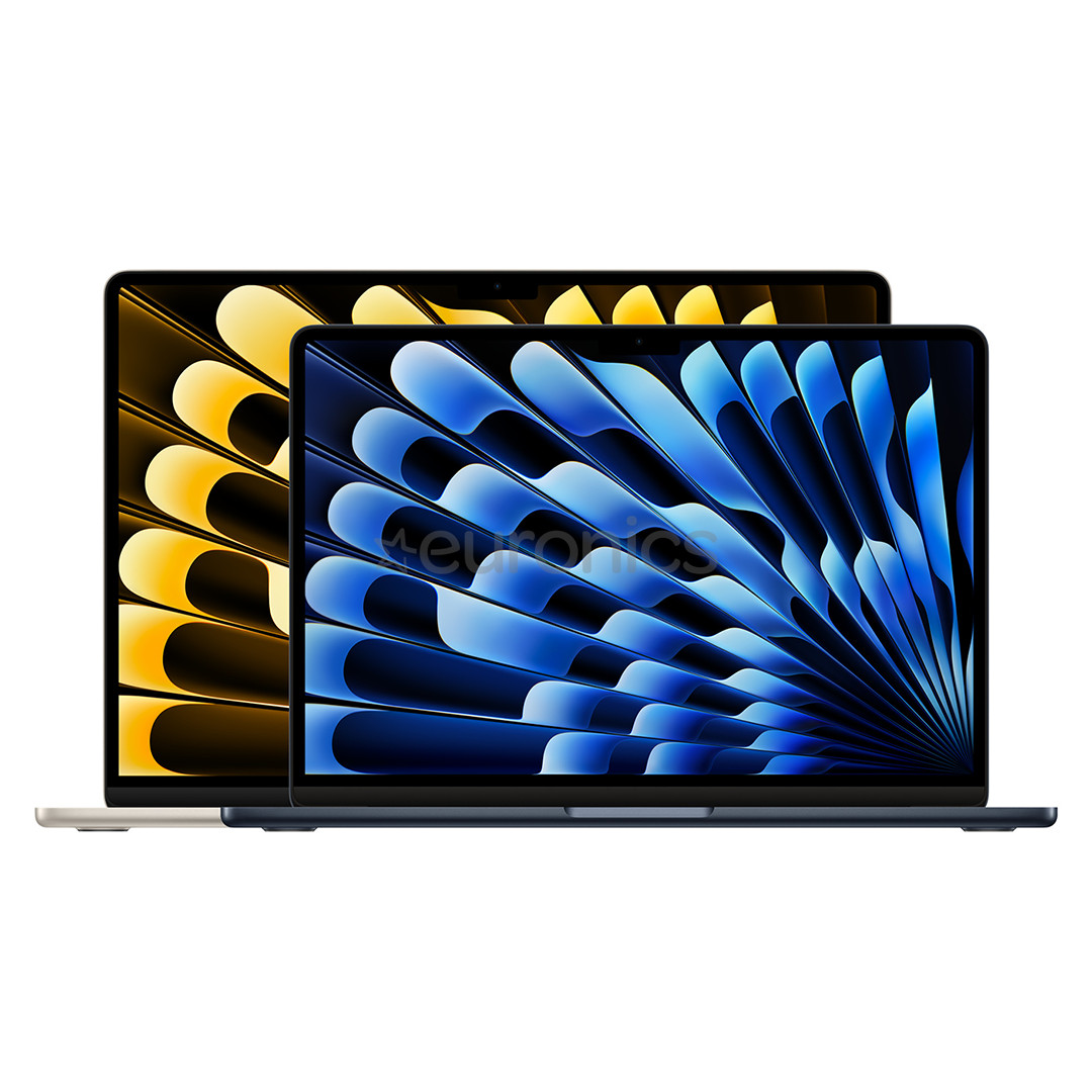 Apple MacBook Air 15" (2023), M2 8C/10C, 8 ГБ, 256 ГБ, SWE, серый космос - Ноутбук