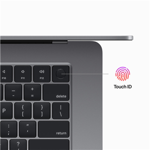Apple MacBook Air 15" (2023), M2 8C/10C, 8 GB, 512 GB, ENG, space gray - Notebook