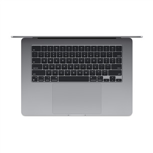 Apple MacBook Air 15" (2023), M2 8C/10C, 8 ГБ, 512 ГБ, RUS, серый космос - Ноутбук