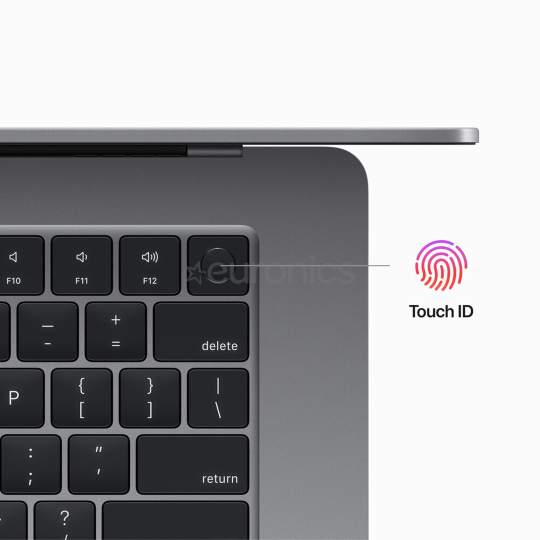 Apple MacBook Air 15" (2023), M2 8C/10C, 8 ГБ, 512 ГБ, RUS, серый космос - Ноутбук