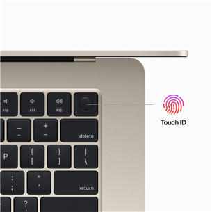 Apple MacBook Air 15" (2023), M2 8C/10C, 8 ГБ, 512 ГБ, ENG, золотистый - Ноутбук