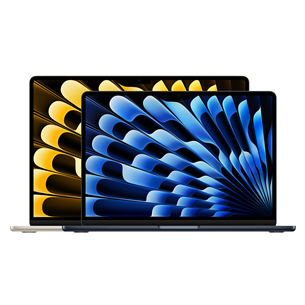 Apple MacBook Air 15" (2023), M2 8C/10C, 8 GB, 512 GB, SWE, zelta - Portatīvais dators