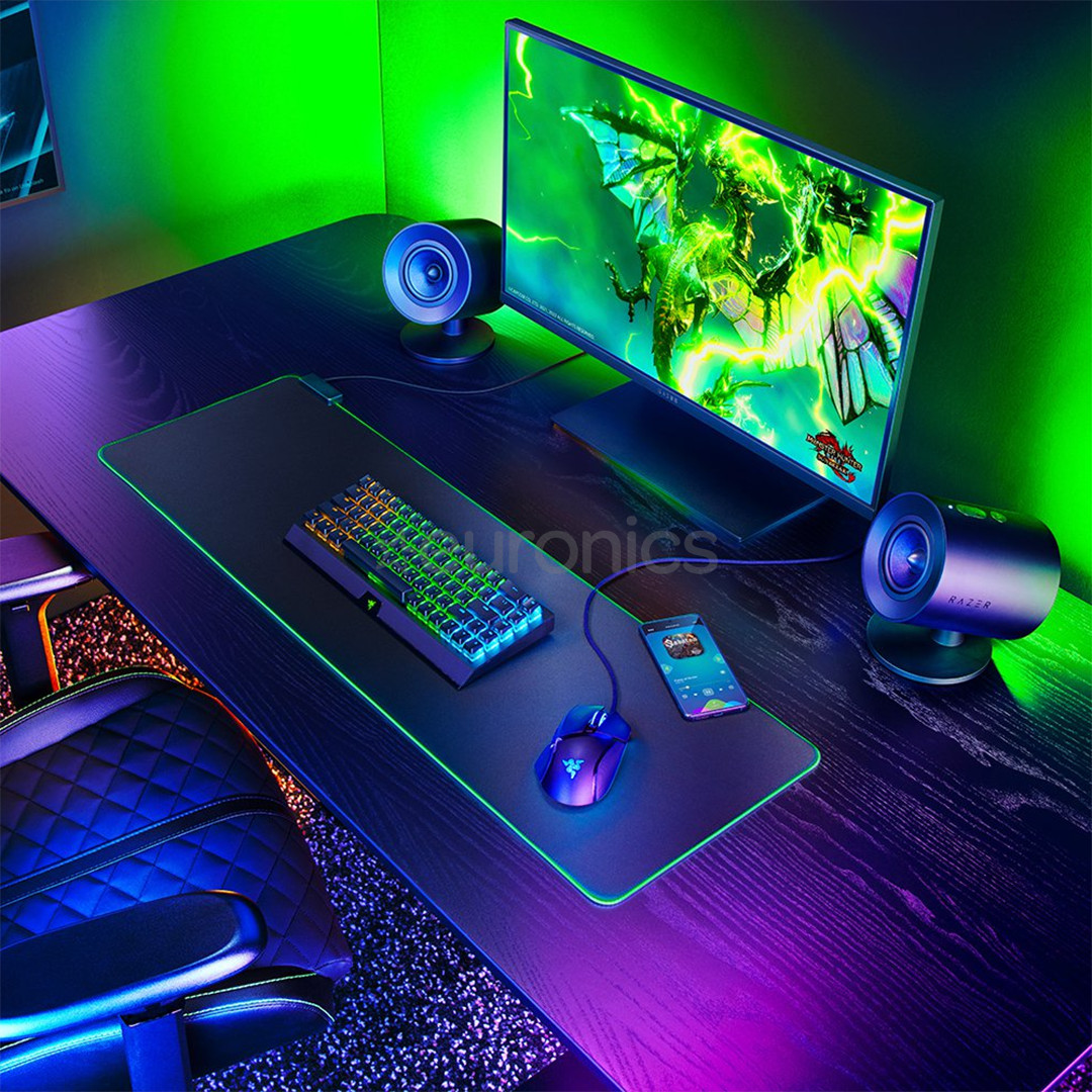 Razer Nommo V2, 2.1, черный - Компьютерные колонки