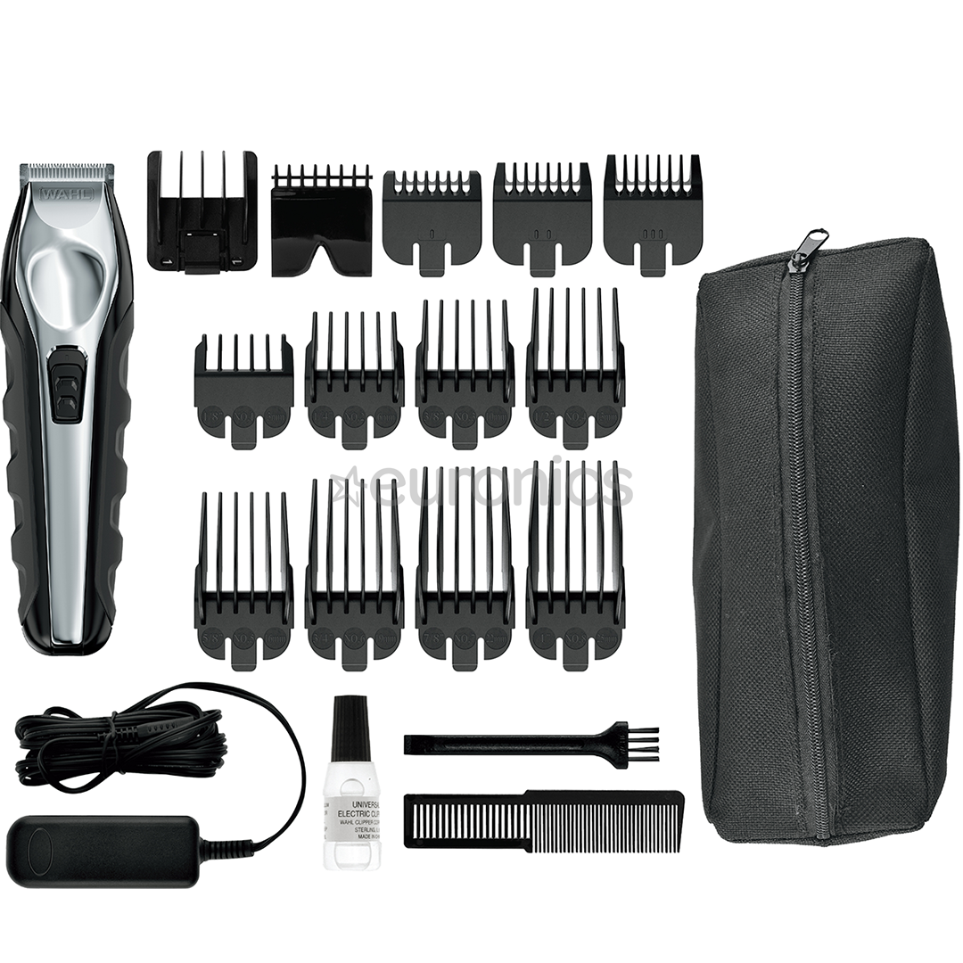 Wahl, Lithium-ion, melna/sudraba - Trimmeru komplekts
