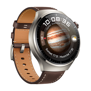 Huawei Watch 4 Pro, 48 mm, silver/brown - Smartwatch