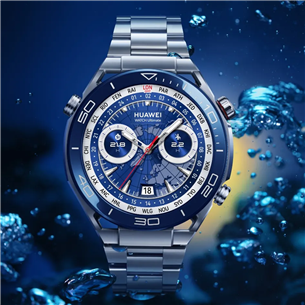 Huawei Watch Ultimate, 48,5 mm, sudraba - Viedpulkstenis