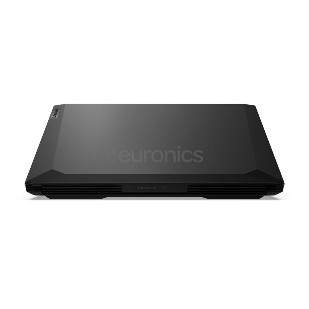 Lenovo IdeaPad Gaming 3 15ACH6, 15.6", FHD, 120 Hz, Ryzen 5, 8 GB, 512 GB, RTX 3050, SWE, melna - Portatīvais dators