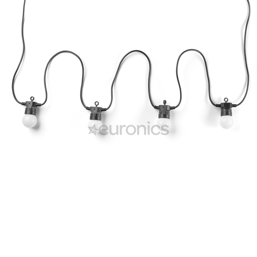Twinkly Festoon Lights 40 RGB, 20 м, черный - Умная гирлянда