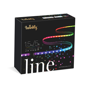 Twinkly Line Extension Kit, 1,5 m, melna - LED lenta