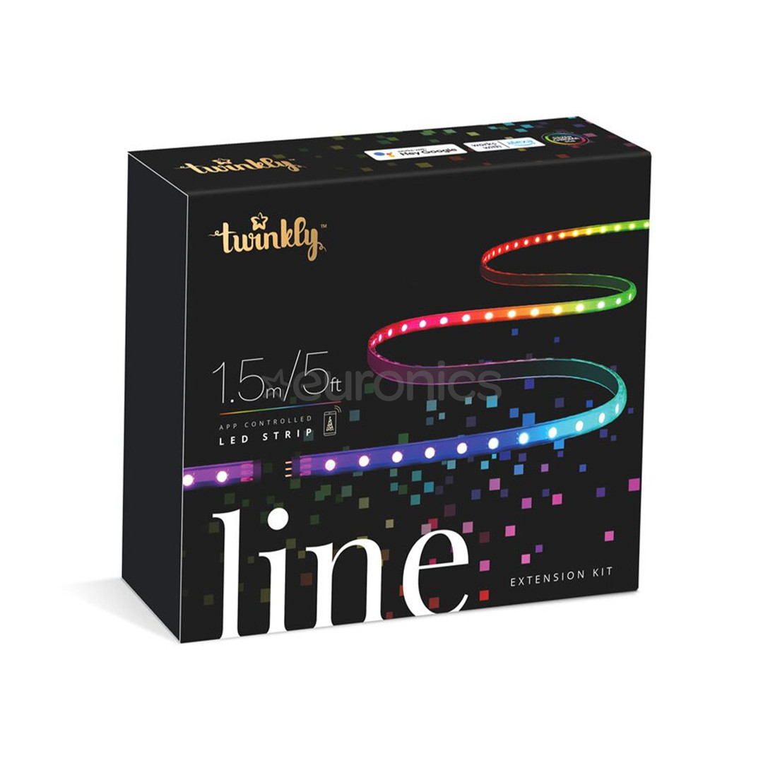 Twinkly Line Extension Kit, 1,5 m, melna - LED lenta