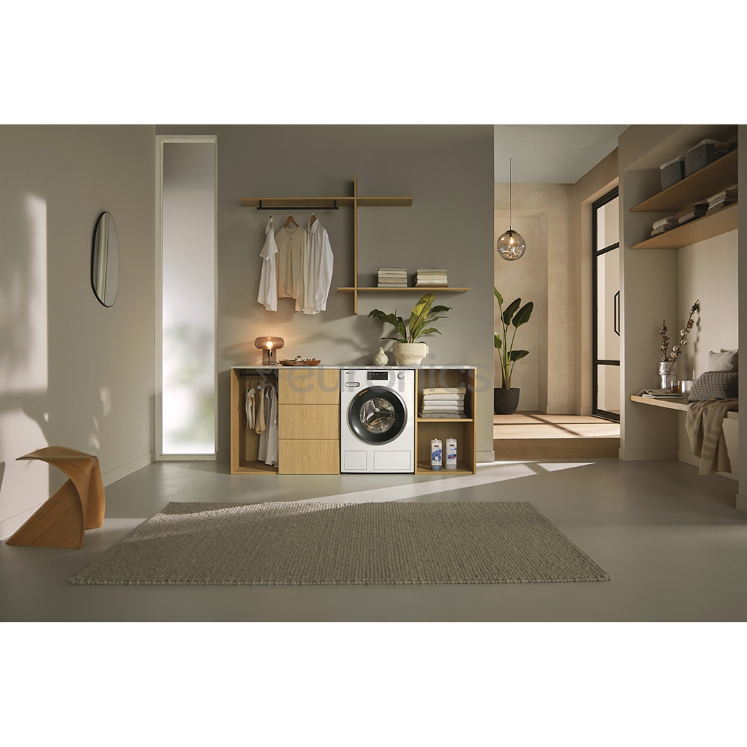 Miele TwinDos, 9 kg, dziļums 64.3 cm, 1400 apgr/min. - Veļas mazgājamā mašīna ar priekšējo ielādi