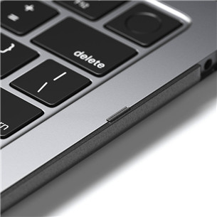 Satechi Eco-Hardshell Case, MacBook Air M2, space gray - Notebook Cover