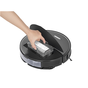 Roborock S8, Wet & Dry, black - Robot vacuum cleaner