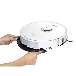 Roborock S8, Wet & Dry, white - Robot vacuum cleaner